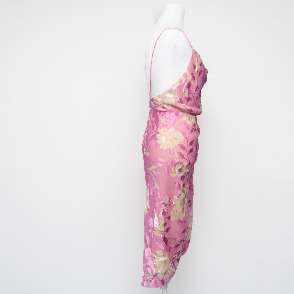 SAMSOE SAMSOE -‎ Dapples Floral Satin Burnout Dress. - Picture 3 of 14